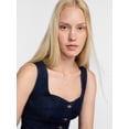 thumbnail image 4 of Kacey Lee Women's Denim Mini Dress, Sizes XS-XXL, 4 of 5
