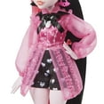 thumbnail image 6 of Monster High Draculaura Fashion Doll with Pink & Black Hair, Accessories & Pet Bat, 6 of 7