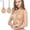 #8- Khaki, variant on successthop Strapless Sticky Bra Womens Adhesive Silicone Backless No Wire Push up Seamless Bralettes Backless Full Coverage Comfy Underwear Nude L/C