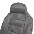 thumbnail image 6 of Motor Trend HighBack Faux Leather Car Seat Covers for Front Seats, Gray - Universal Fit for Car Truck Van SUV, 6 of 7