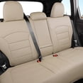 thumbnail image 3 of coverdream Forester Seat Covers Custom Fit for 2019-2024 Subaru Forester Premium/Sport/Wilderness/Limited/Touring - Breathable Leather Auto Seat Covers (Full Set,Beige), 3 of 6