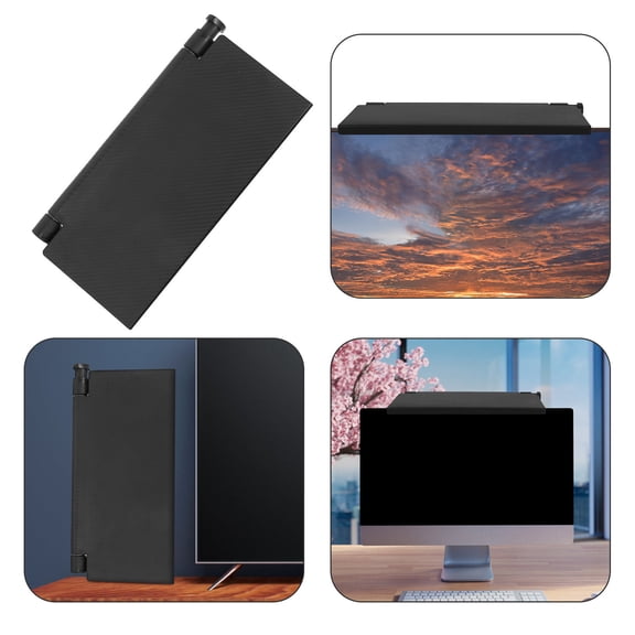 HONMEET Black Plastic Router Stand Shelf, 1-Piece Desk Organizer for Home, Office, School with Cable Management Solution