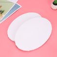 thumbnail image 4 of 2PCS Irregular Oil Painting Frame Acrylic Porch Decorative Drawing Board Canvas Drawing Panel Creative Drawing Board for Student Artists(Oval Style White 20x30cm), 4 of 9