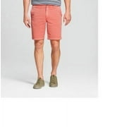 Goodfellow & Co Mens 9 Linden Flat Front Chino Shorts Guava Berry 38