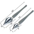 thumbnail image 2 of Culinary drawing decoration spoons set, 2 pcs multi-use stainless steel, 2 of 5
