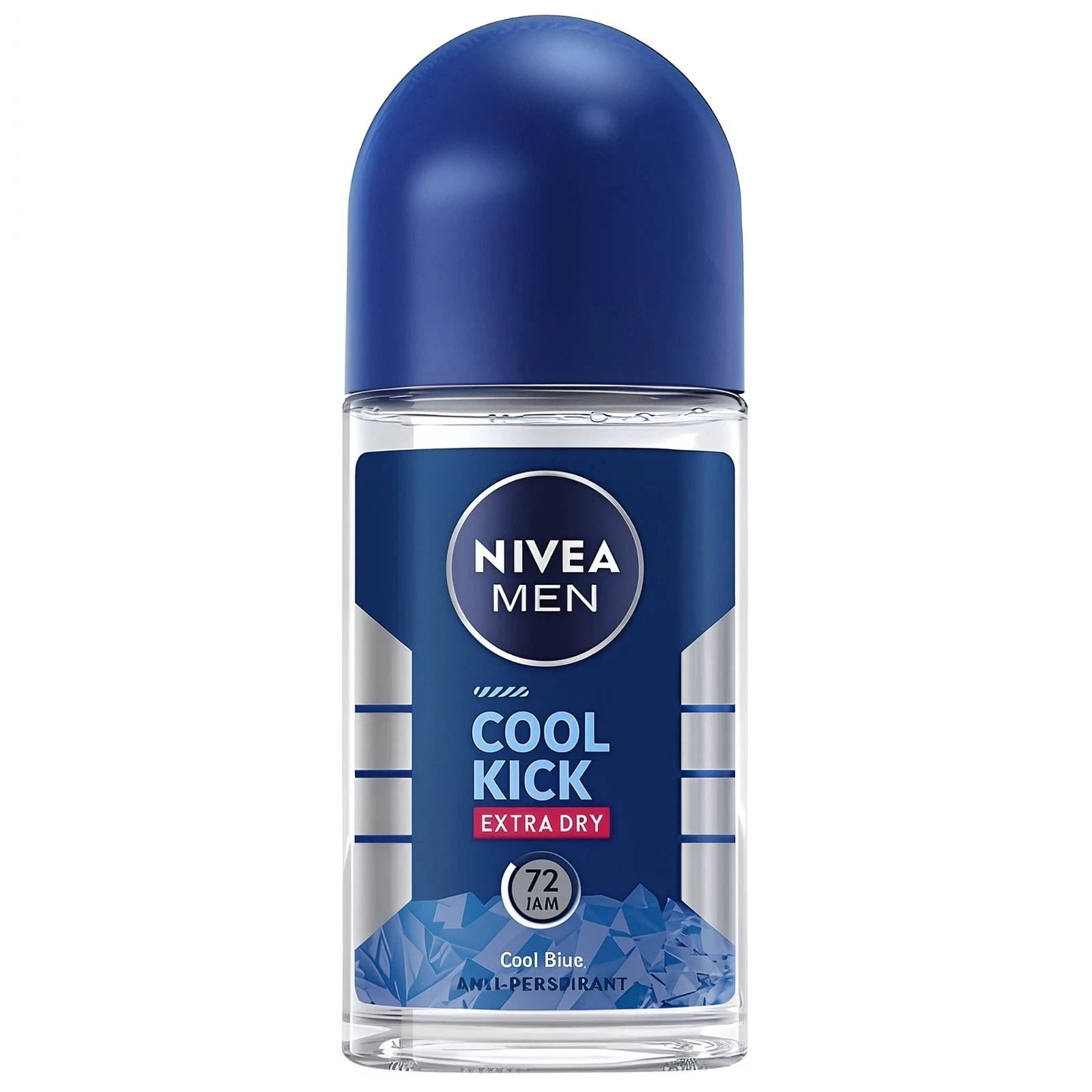 NIVEA Men Cool Kick Anti-Perspirant Roll-On Deodorant 50ml 72 Hour