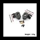 thumbnail image 5 of Para 1/10 SimulacióN Modelo Coche Axial SCX10PRO LatóN AXI03028 Negro Oro DireccióN Copa 1 Par, 5 of 5
