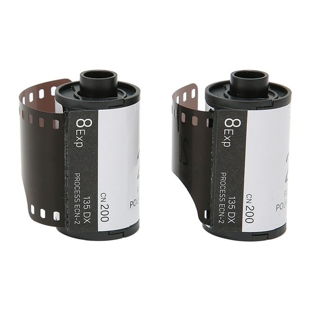 Camera Color Film, Vintage Feel 8 Sheets Each Camera Color Negative Film 35mm ISO 200 for 135 Cameras