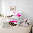 thumbnail image 6 of Castle Fairy Billiards Game Bedding Comforter Set,Vintage Leopard Print Full Bedding Set, 6 of 8