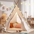 thumbnail image 1 of Tipi para Niños Atlasonix de Lona 100 % Algodón para Interiores, 1 of 6