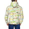 thumbnail image 5 of Zip Up Hoodies for Men - Dachshund Dog Puppy Green Orange Long Sleeve Comfrt Men'S Fashion Hoodies & Sweatshirts, Jackets for Men Hoodies Pullover Clothing Clothes with Pouch, 5 of 5