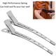 thumbnail image 3 of 12pcs Duckbill Clip Stainless Steel Haircut Sectioning Clips Hair Perm Dye Clip Hair Styling Tool for Home Barber Shop, 3 of 5