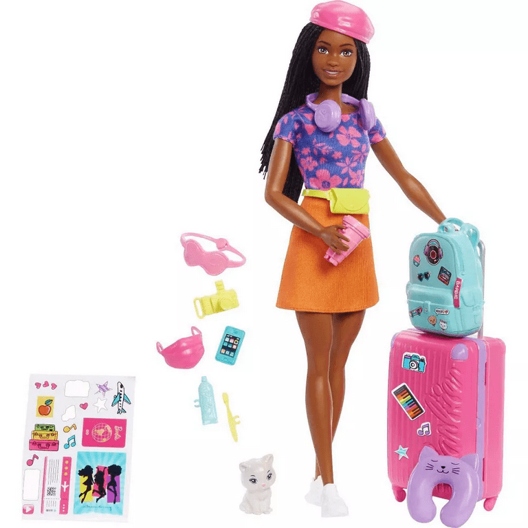 Barbie Roberts: Brooklyn Travelling Doll with Pet Kitten & 10+