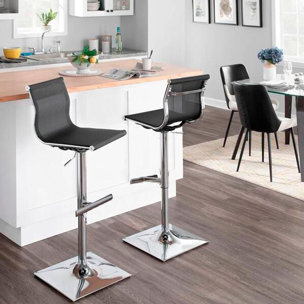 Heavenly Collection Mesh Adjustable Stool SET OF 3