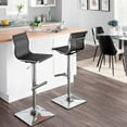 thumbnail image 3 of Heavenly Collection Mesh Adjustable Stool SET OF 3, 3 of 9
