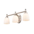 thumbnail image 2 of 4423-SN Millennium Lighting 3 Light Bath Vanity-8 Inch Tall and 21.5 Inch Wide-Satin Nickel Finish, 2 of 5