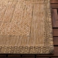 thumbnail image 6 of SAFAVIEH Courtyard Annabelle Floral Indoor/Outdoor Area Rug, Natural/Gold, 4' x 5'7", 6 of 11
