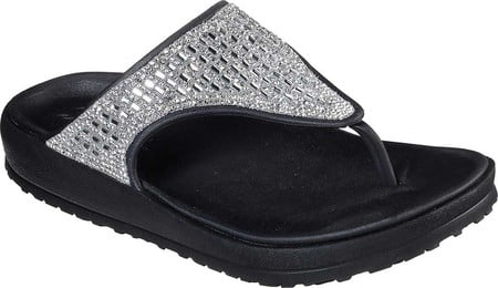 skechers cali breeze double strap eva slide sandal