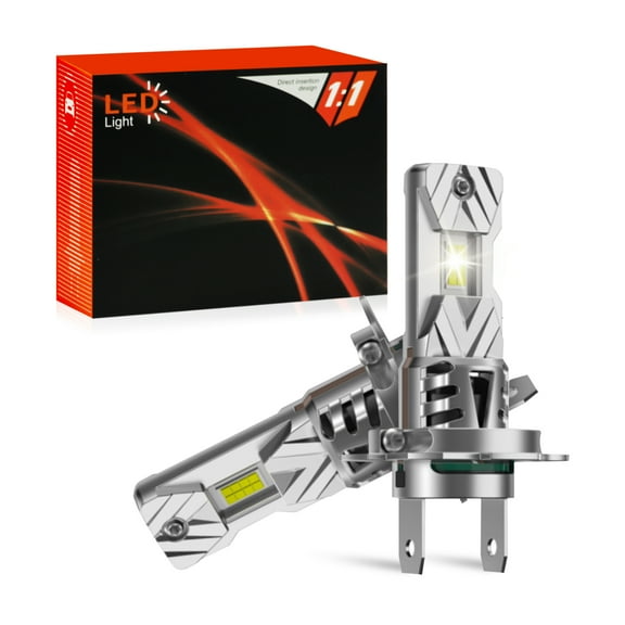WODJR H7 Headlight Bulbs H7 Lights Bulb H7 Led Headlight Bulbs Fog Light Bulb H7 Led Bulbs High Beam Low Beam Replacement Bulb Automotive Lighting 6500K White Fog Light Plug and Play Headlight 2 Pack