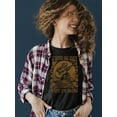 thumbnail image 2 of Fun Frog On Guitar Graphic Shirt T-shirt Women's, 2 of 3