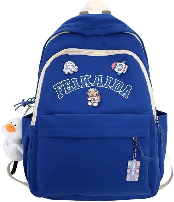 CoCopeaunt Cute Kawaii Backpack for School Kawaii Backpack with Kawaii Pin and Accessories