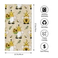 thumbnail image 2 of Balery Gnomes Bees And Sunflowers Toalla de Microfibra Premium con Estampado – 27.5x16 pulgadas, Alta Absorción, Suave y Aterciopelada, Secado Rápido, 2 of 6