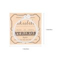 thumbnail image 2 of OULII 4Sets Durable Nylon Ukulele Strings White with Clear Sweet Tone for Musical Instrument Accessories, 2 of 8