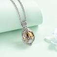 thumbnail image 4 of Dragonfly Necklace that Opens inside Cremation Jewelry for Ashes Holder Pendent for Ashes and Chain Urn Necklace for Ashes of Loved One, 4 of 6