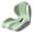Teal, variant on Ergonomic Memory Foam Seat Cushion, L-Shaped with Lumbar Support and Tailbone Cutout, Five-Zone Design for Office Home Driving