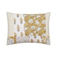 thumbnail image 4 of Modern Heirloom Saffron Taupe 3-Piece Quilt Set, King, 4 of 7