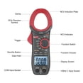 thumbnail image 4 of Clamp Meter,328d 600a Clamp Rms Ncv Clamp 600a Clamp Meter Type Universal Meter Clamp Meter Auto Meter T Temperature Lcd Rms Ncv Meter Auto 6000 Auto 6000 1.6-inch Temperature Resistance Rookin, 4 of 6