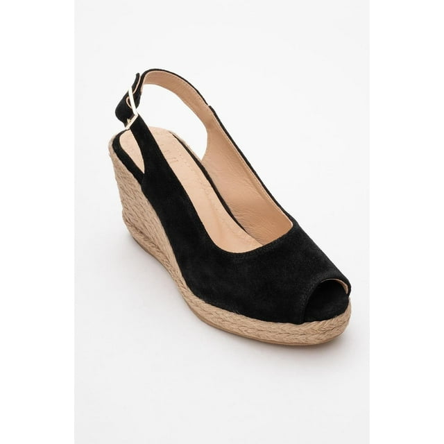 Ryan - Alpargatas de ante negro negro 23 CM