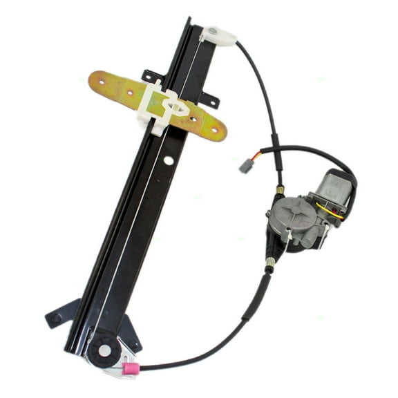 Brock Window Regulator w/ Motor for 1992-2011 Crown Victoria Rear Left 6W7Z5427009AA