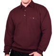 thumbnail image 3 of New with Tags LD Sport Solid Textured Long Sleeve Banded Bottom Shirt - 6 Colors, 3 of 8