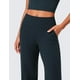 thumbnail image 3 of Pantalones de yoga CRZ YOGA Butterlift, cintura alta, pierna ancha, azul marino, talla M, 3 of 4
