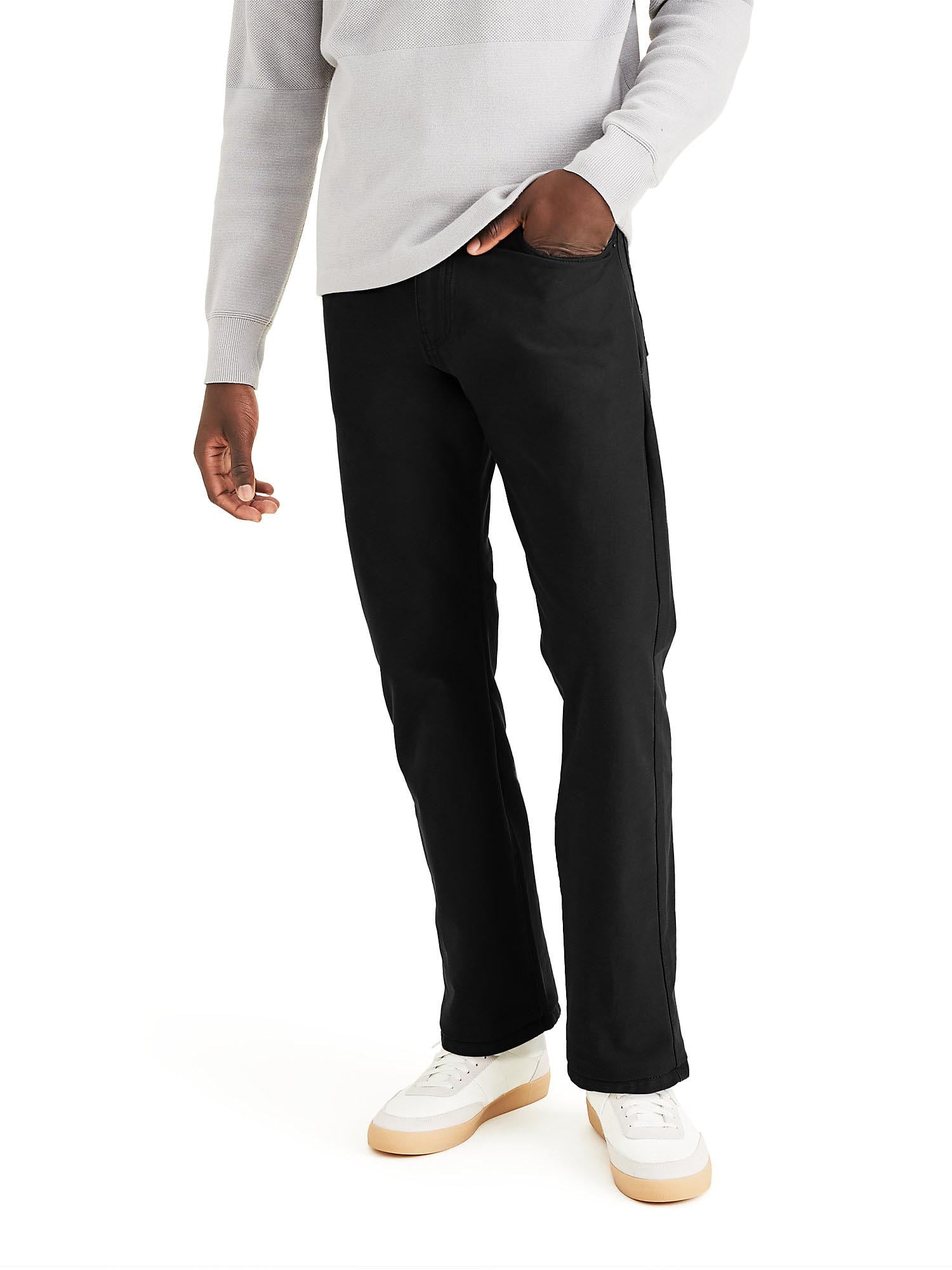 Dockers Men's Straight Fit Smart 360 Knit Comfort Knit Trouser Pants