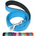 thumbnail image 1 of LAICAIW 6FT Reflective Dog Leash with Soft Padded Handle for Training,Walking Lead for Large & Medium Dog,1 Inch Wide,SkyBlue, 1 of 6