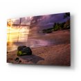thumbnail image 2 of Epic Art 'Island Sunset' by Jonathan Ross, Acrylic Glass Wall Art, 24"x16", 2 of 8