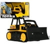 Tonka Steel Classics Bulldozer, Play Vehicle, Built Tonka Tough with Real Steel, Great for Ages 3 Years and Up
