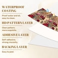 thumbnail image 6 of Chinoiserie Peel and Stick Wallpaper Vibrant Cherry Blossom Birds Sunset Glow Wall Paper 23.6in x 9.8ft Self Adhesive Removable Renter Friendly Wallpaper for Bedroom Cabinets, 6 of 8