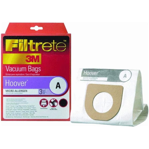 Replacement Part For Hoover Filtrete Concept One Vacuum Bags Fits 3 / Pack