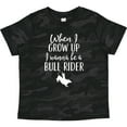 thumbnail image 3 of Inktastic Future Bull Rider Rodeo Boys Toddler T-Shirt, 3 of 5