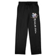 thumbnail image 7 of Regular Show Favorite Characters Men's Black Sleep Pajama Pants-Large, 7 of 7