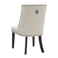 thumbnail image 5 of Powell Augusta 5-Piece Dining Set, Espresso/Natural, 5 of 15