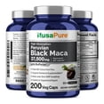 thumbnail image 3 of Suplemento de raíz de maca negra NusaPure 37.500 mg 200 cápsulas, 3 of 9