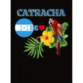 thumbnail image 2 of Camiseta con estampado de loro catracha para mujer, cuello redondo, manga corta, tejido de punto de algodón con elasticidad media, ideal para todas las estaciones., 2 of 6