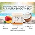 thumbnail image 4 of The Keys Mango Coconut Sea Salt Scrub - Natural Exfoliating Body Scrub with Wooden Spoon, Organic Moisturizing Exfoliator for Face, Hand, Foot, Bath, Manicure/Pedicure & Bikini Area, 3.4 oz, 4 of 9