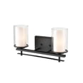 thumbnail image 2 of Millennium Lighting - Huderson - 2 Light Bath Vanity-8.75 Inches Tall and 16, 2 of 6