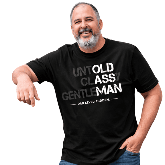 Men’s Funny Dad Graphic T Shirt – Birthday Gift T Shirt – Black Casual Short Sleeve Tee – Father’s Day Gift for Him