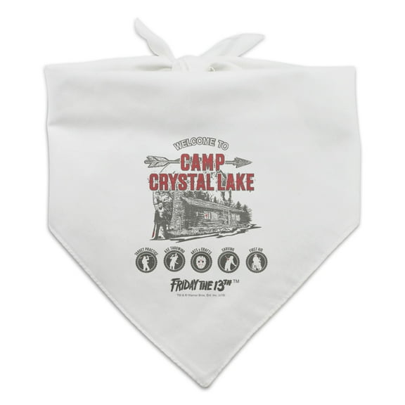 Friday the 13th Camp Crysal Lake Dog Pet Bandana